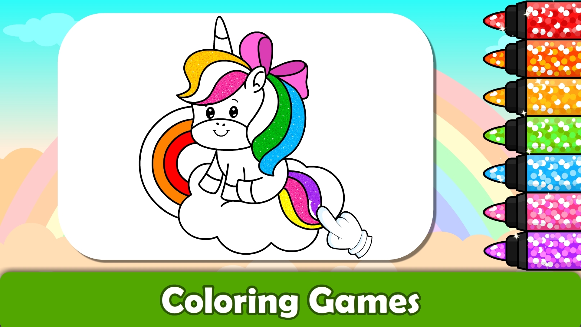اسکرین شات 4 بازی Unicorn Games for 2+ Year Olds