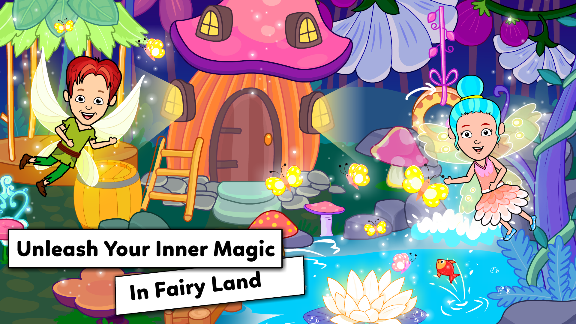 اسکرین شات 8 بازی Tizi Town: My Home World Games