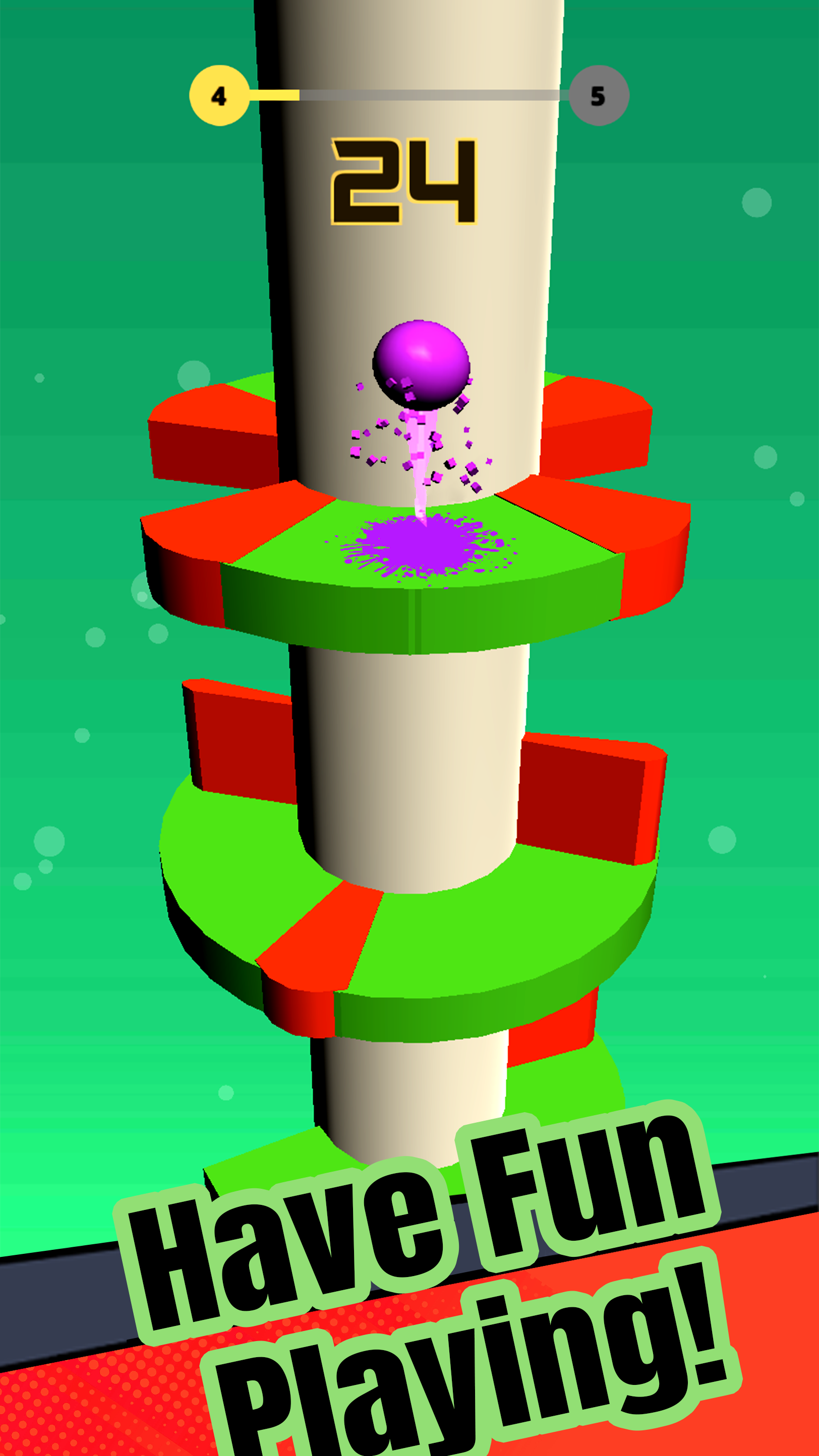اسکرین شات بازی Drop Stack Ball: Tower Crush 2