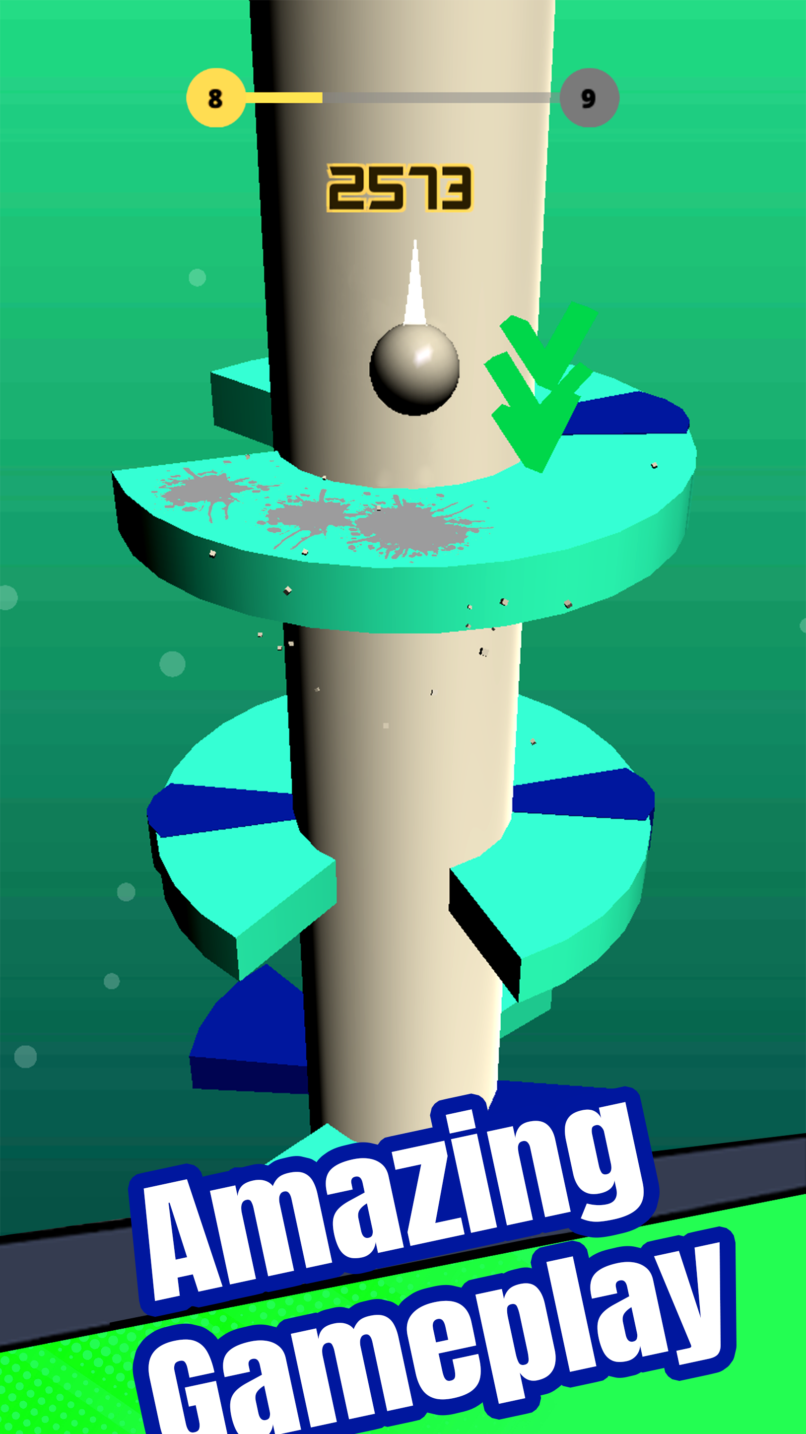 اسکرین شات بازی Drop Stack Ball: Tower Crush 4