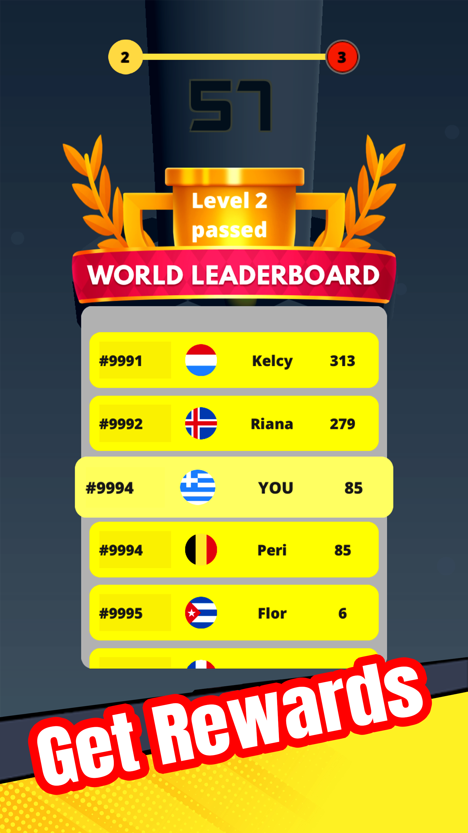 اسکرین شات بازی Drop Stack Ball: Tower Crush 3