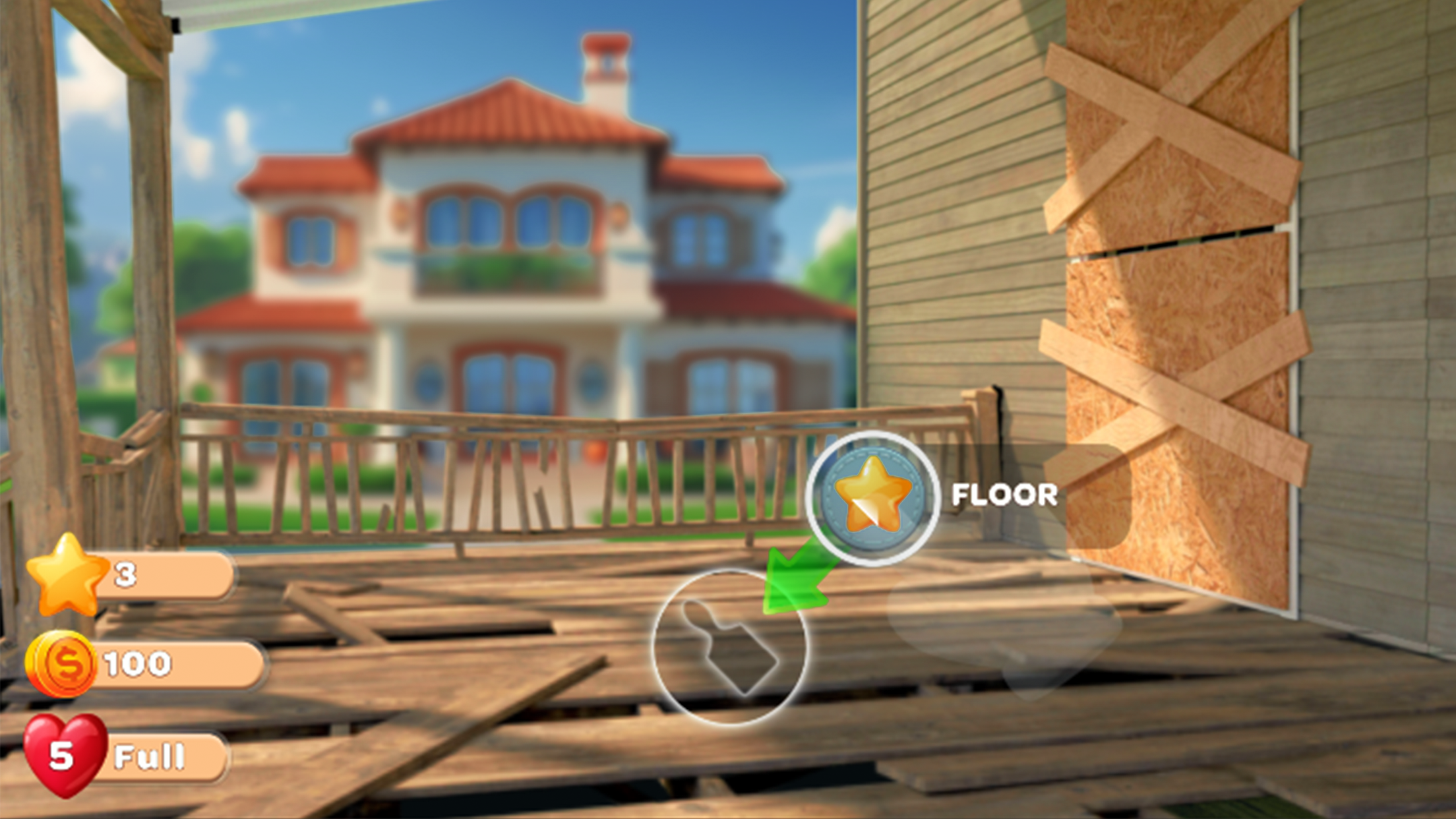 اسکرین شات 1 برنامه ReDecor - My Home Design Game