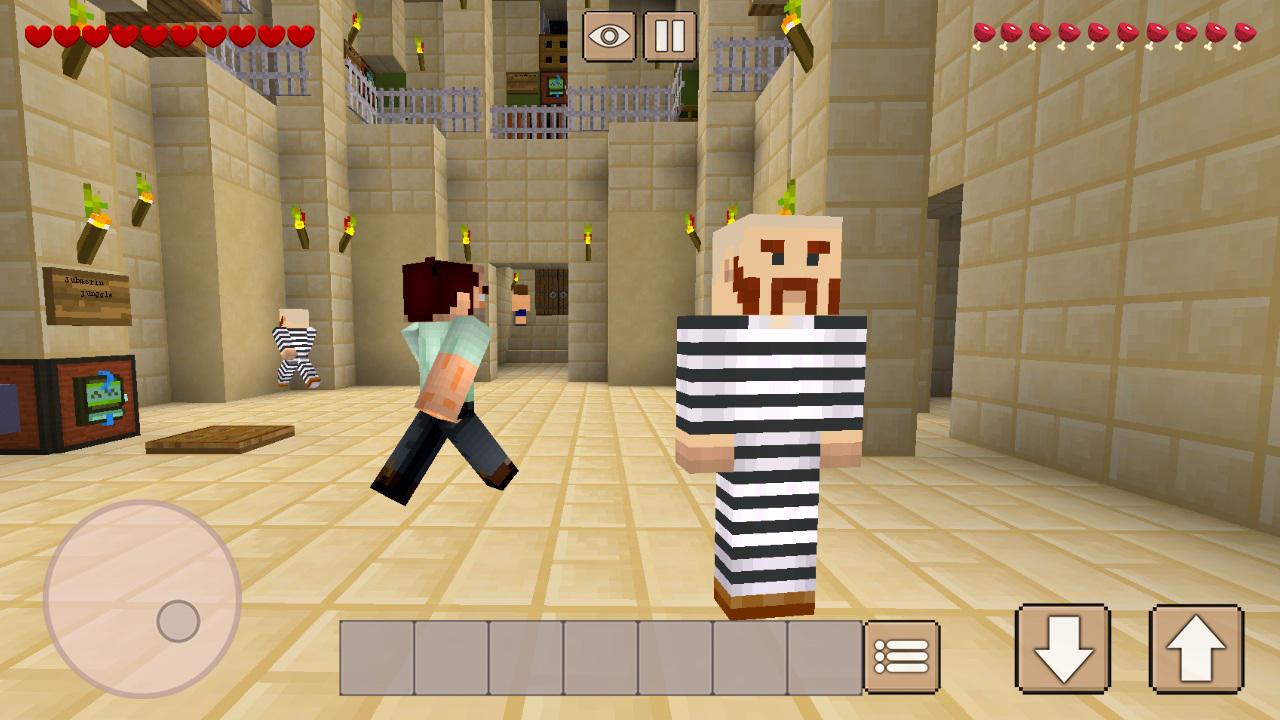 اسکرین شات 1 بازی Prison Craft - Jailbreak & Build
