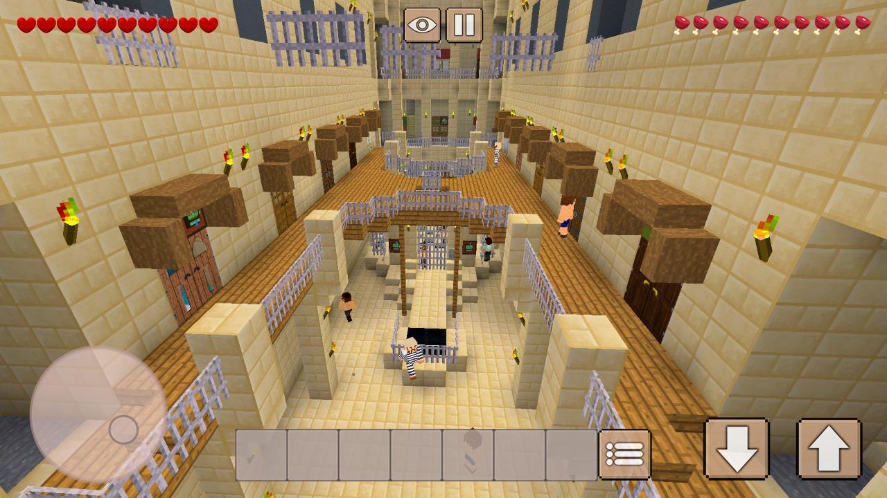 اسکرین شات 3 بازی Prison Craft - Jailbreak & Build