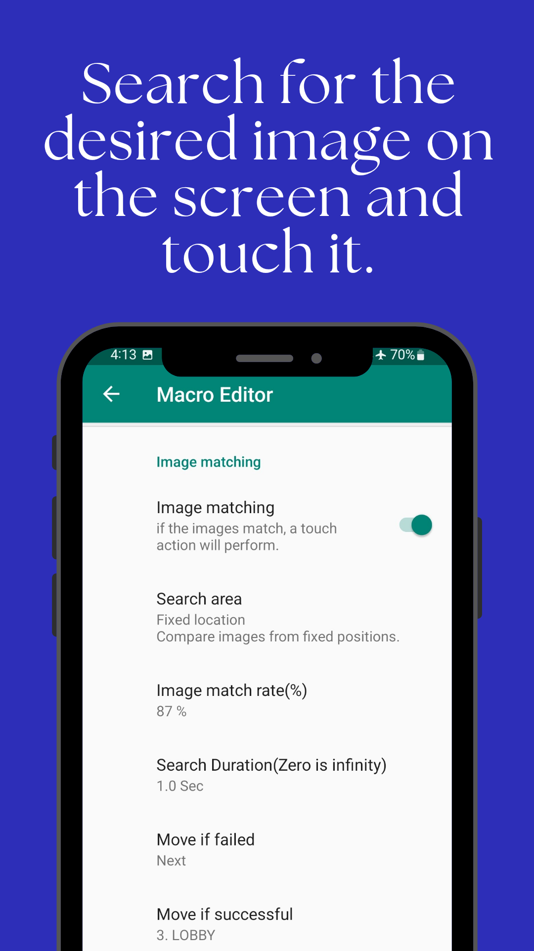 اسکرین شات 4 برنامه Touch Macro Pro - Auto Clicker