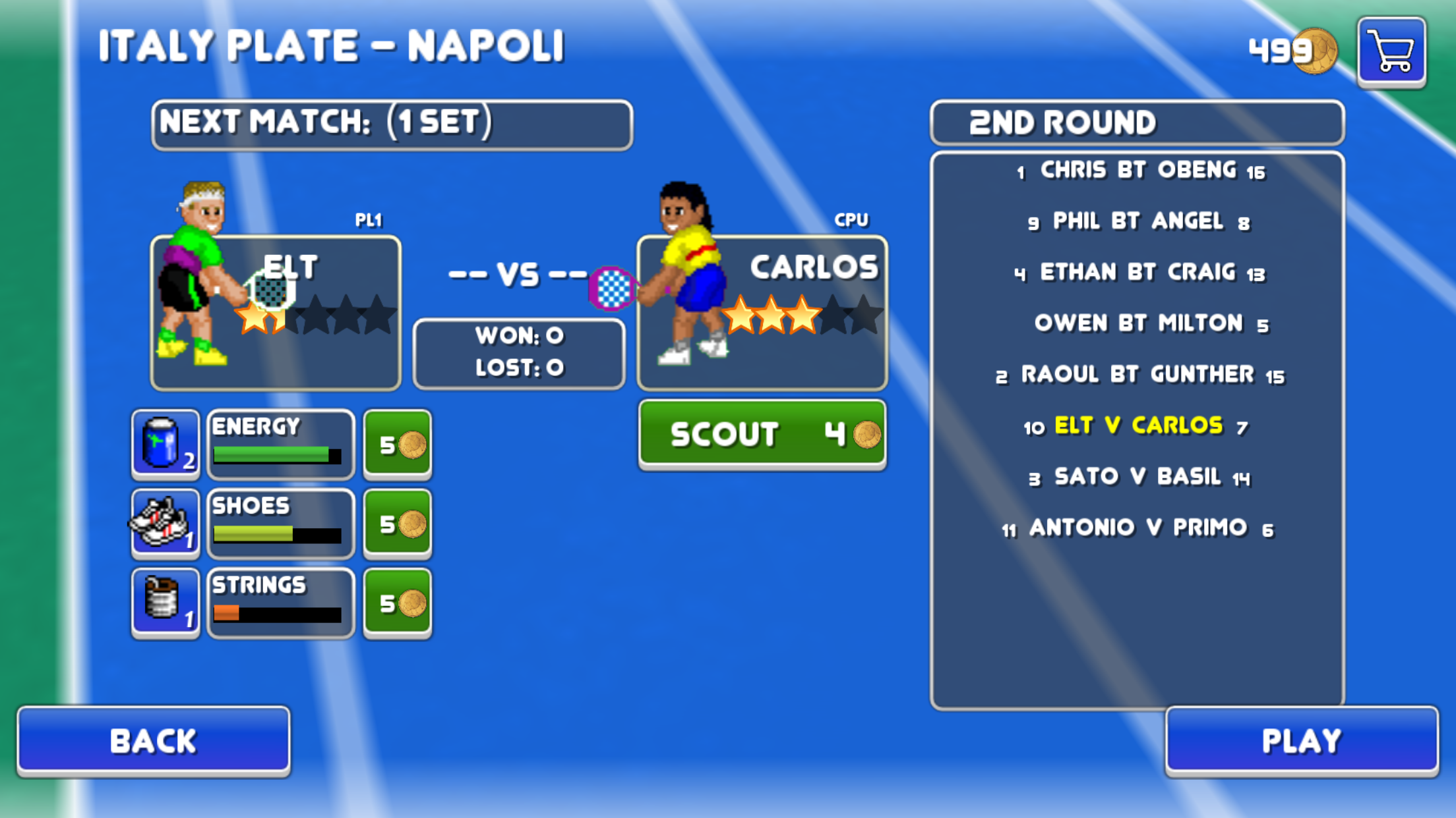اسکرین شات 3 بازی Tennis Champs FREE