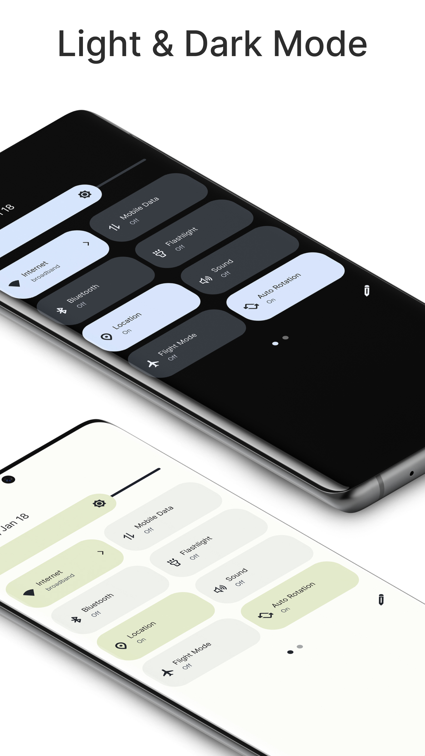 اسکرین شات 4 برنامه Controls Android 14 Style