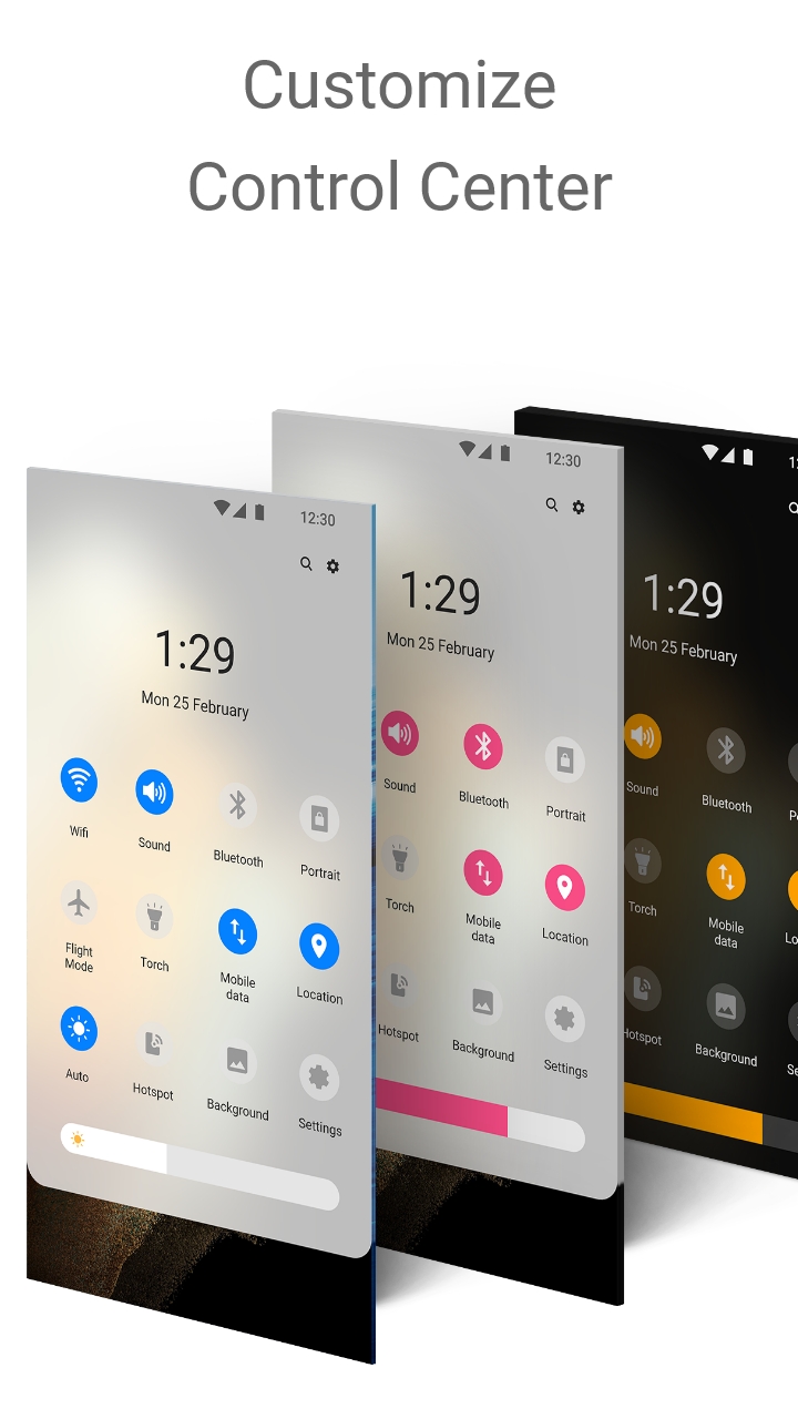 اسکرین شات 4 برنامه Galaxy Style Control Center