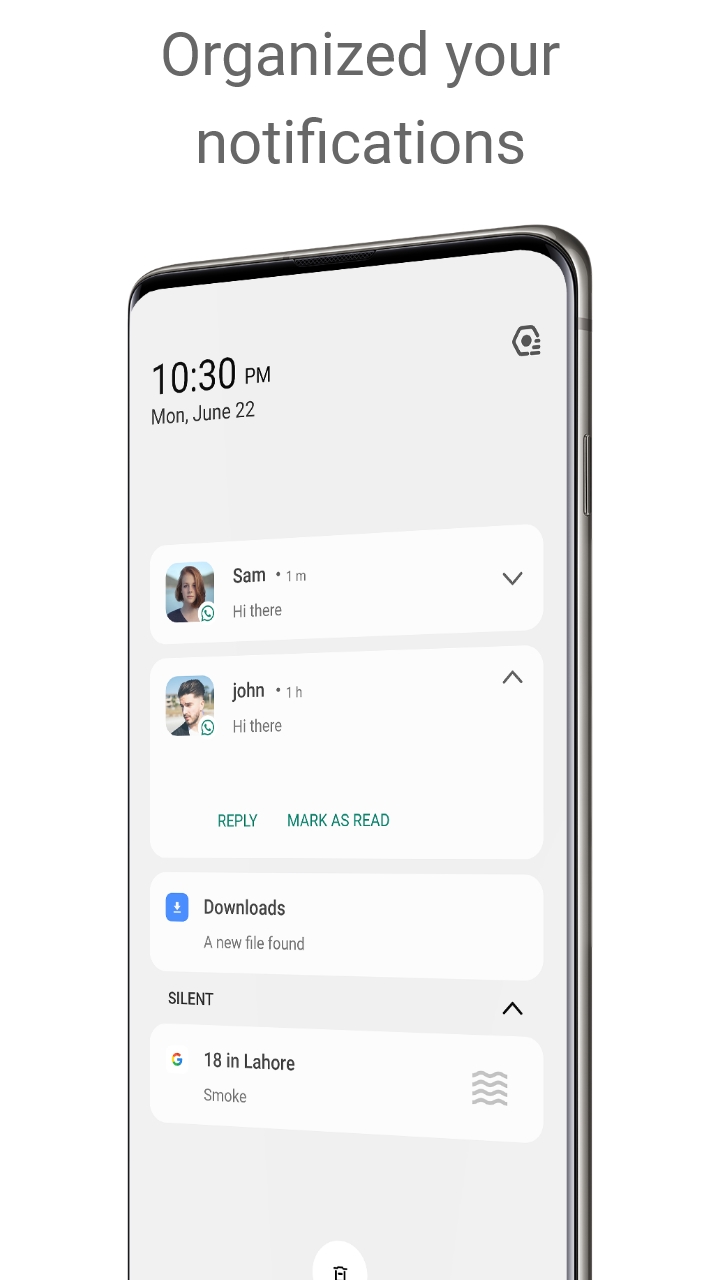 اسکرین شات 2 برنامه Infinix Style Controls menu