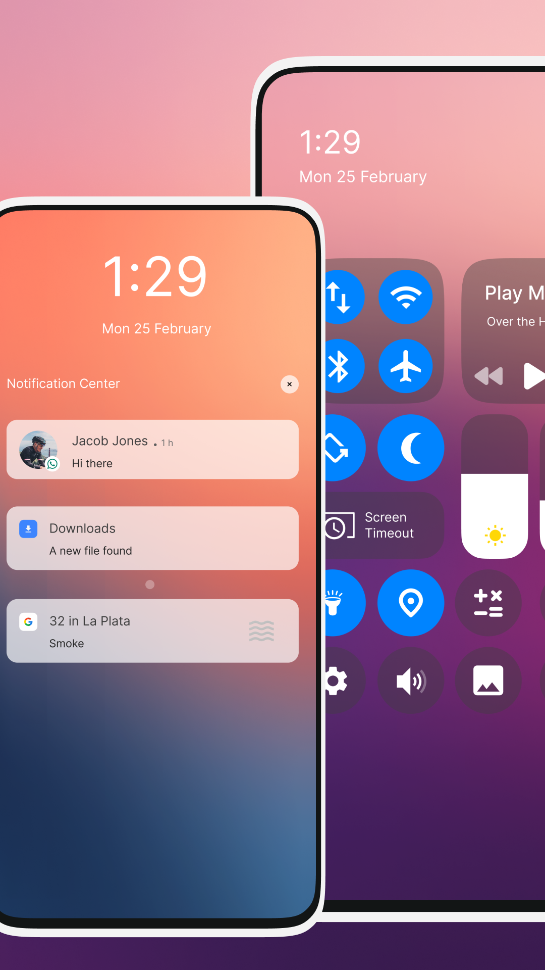 اسکرین شات 3 برنامه OS Style Control Center