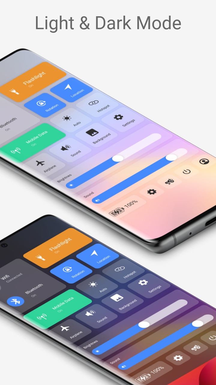 اسکرین شات 3 برنامه Control Center Mac Style