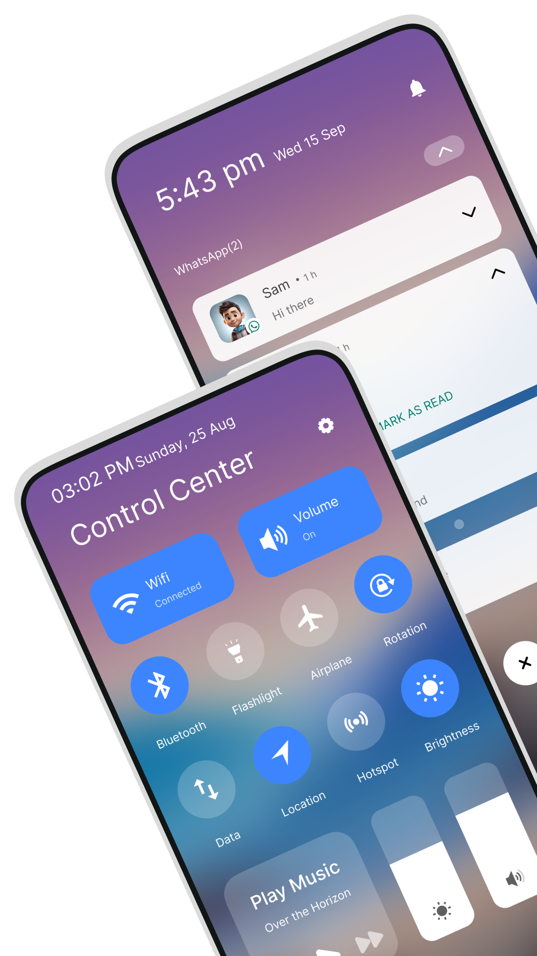 اسکرین شات 2 برنامه Modern Control Center