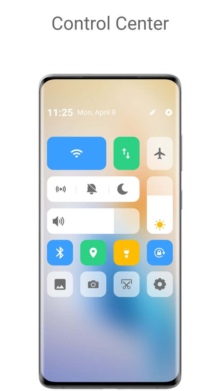 اسکرین شات 1 برنامه Vivo Style Control Center