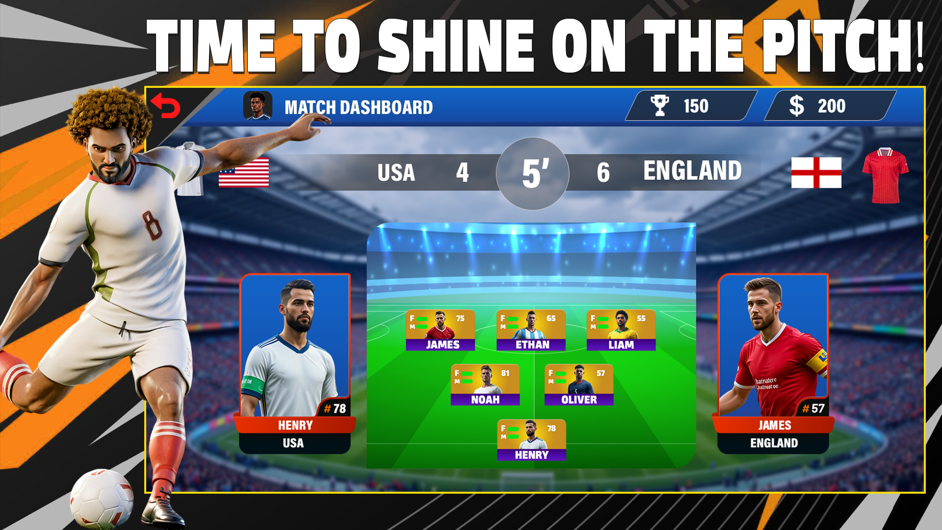 اسکرین شات 1 بازی Soccer 2025 Football Games