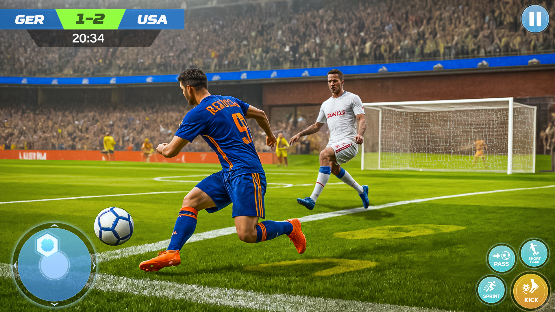 اسکرین شات 2 بازی Soccer 2025 Football Games
