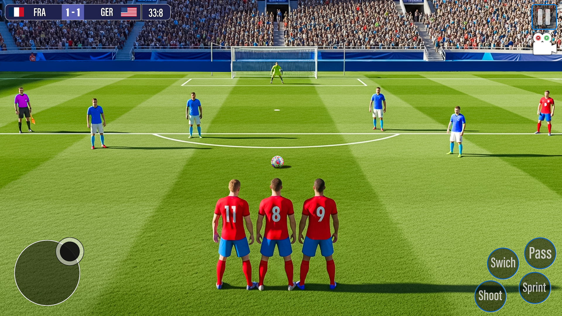 اسکرین شات 2 بازی Soccer 2026 Football Games