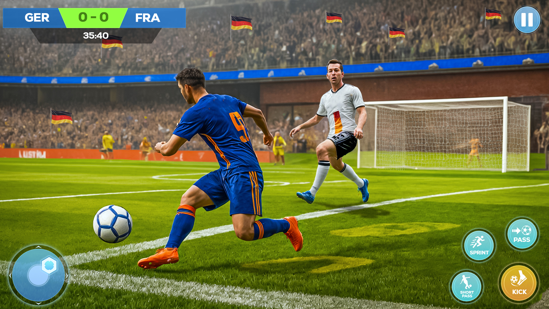 اسکرین شات 2 بازی Soccer 2025 Football Games