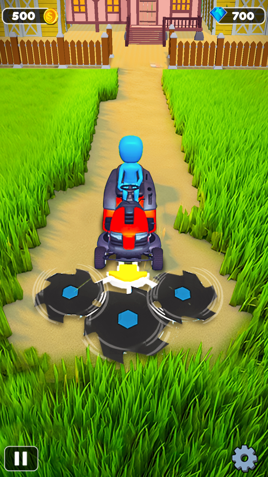 اسکرین شات 1 بازی Grass Cutting Offline