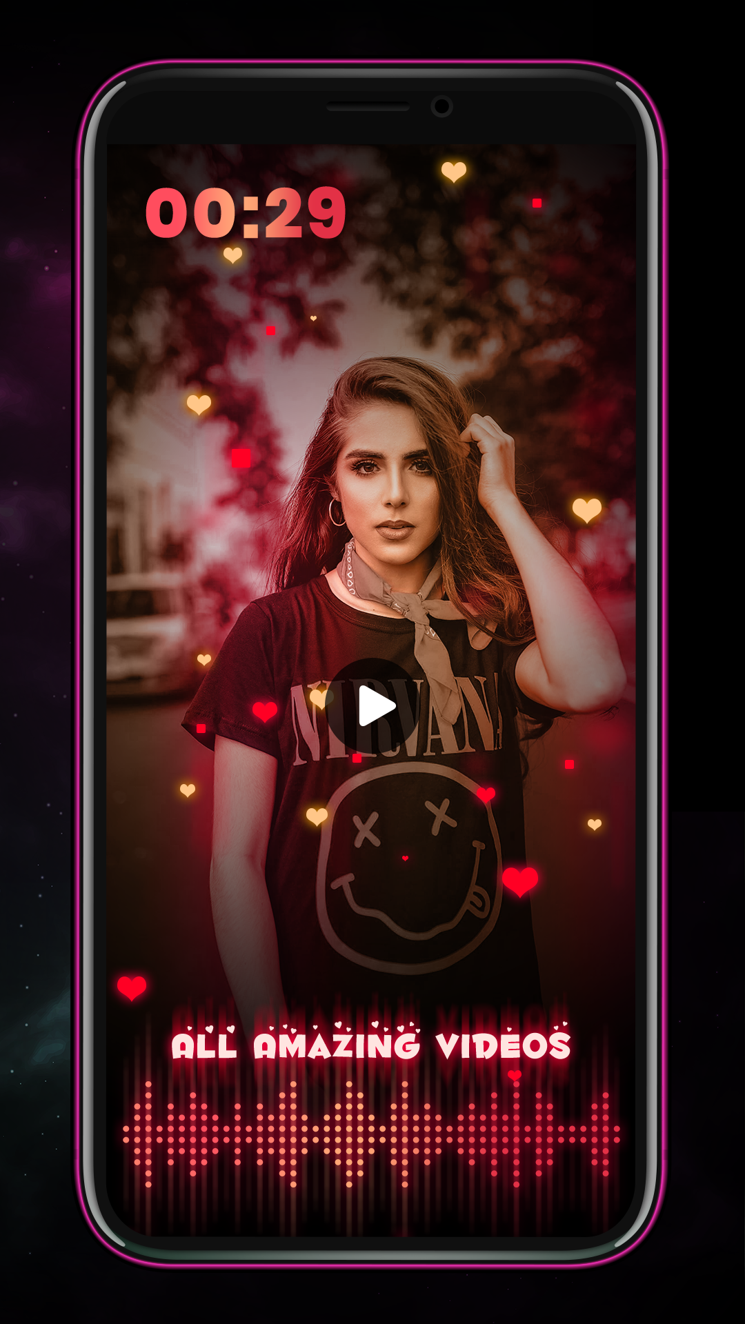 اسکرین شات 3 برنامه Song Video Maker - Photo Video