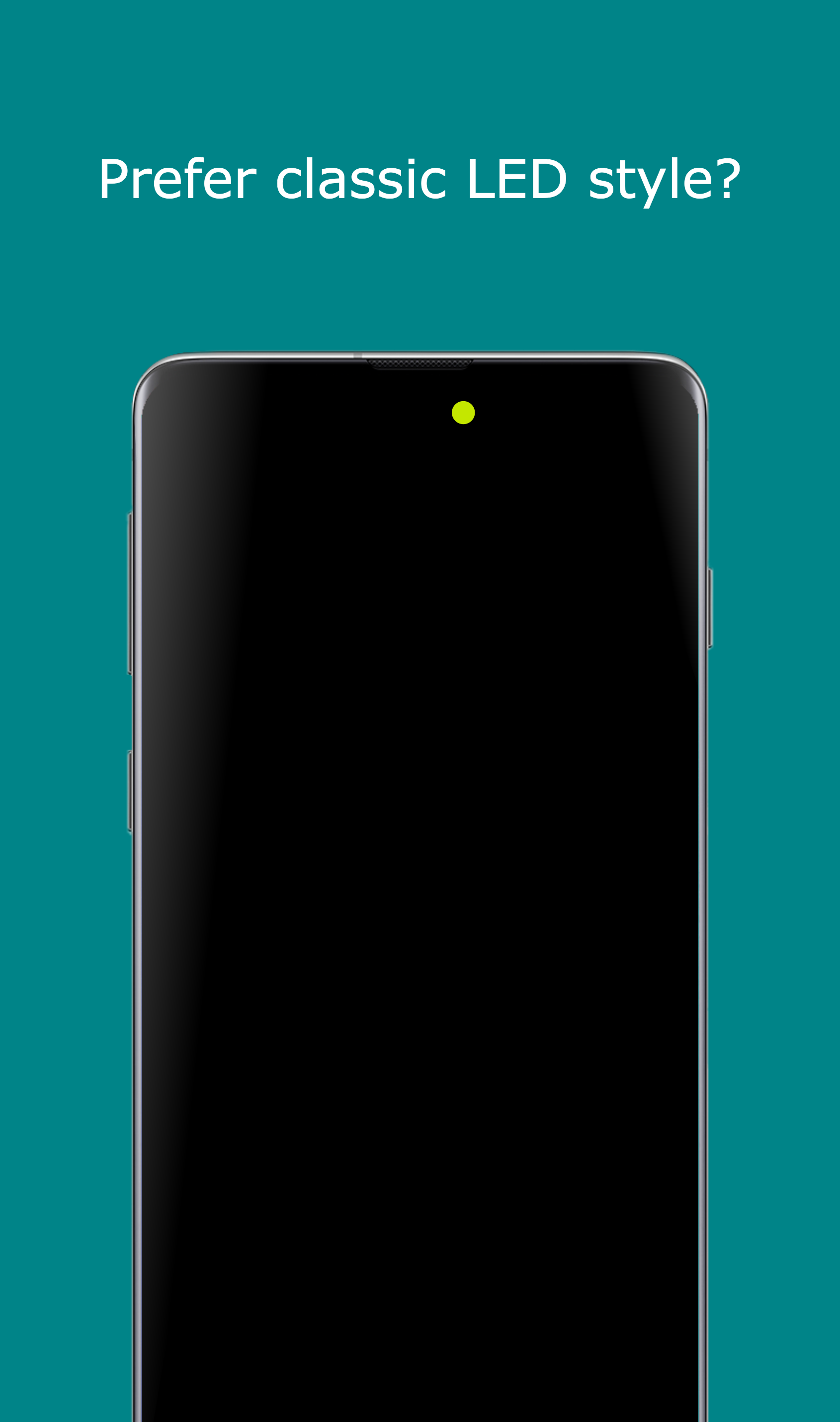 اسکرین شات 2 برنامه Notification Light - aodNotify