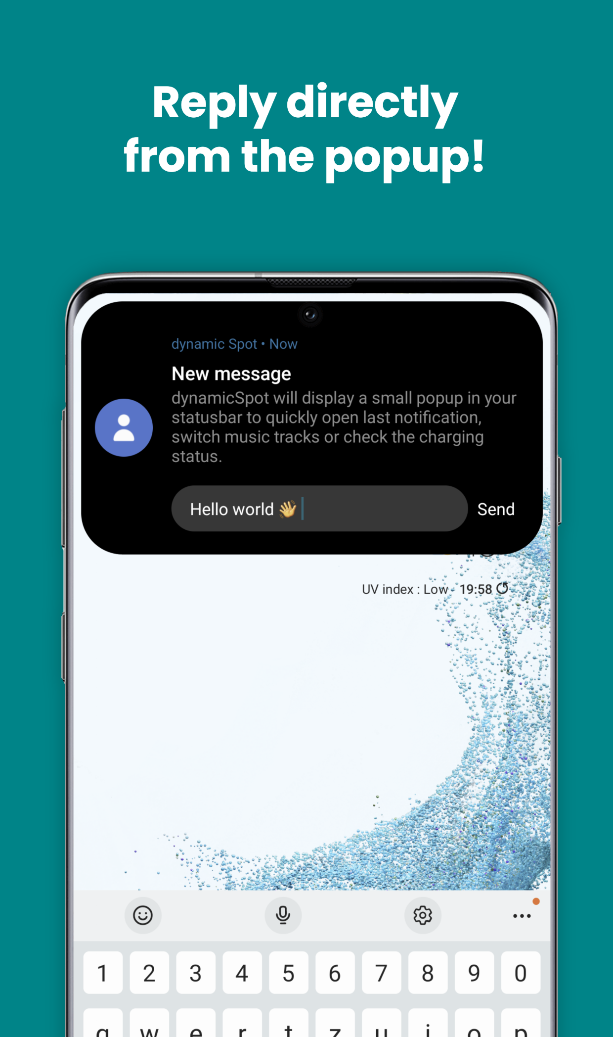 اسکرین شات 4 برنامه dynamicSpot - Dynamic Island