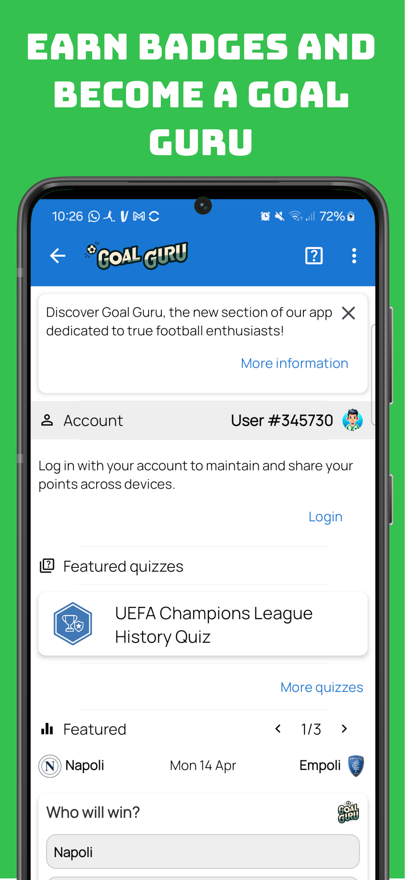 اسکرین شات 7 برنامه Live Action Soccer 2024/2025
