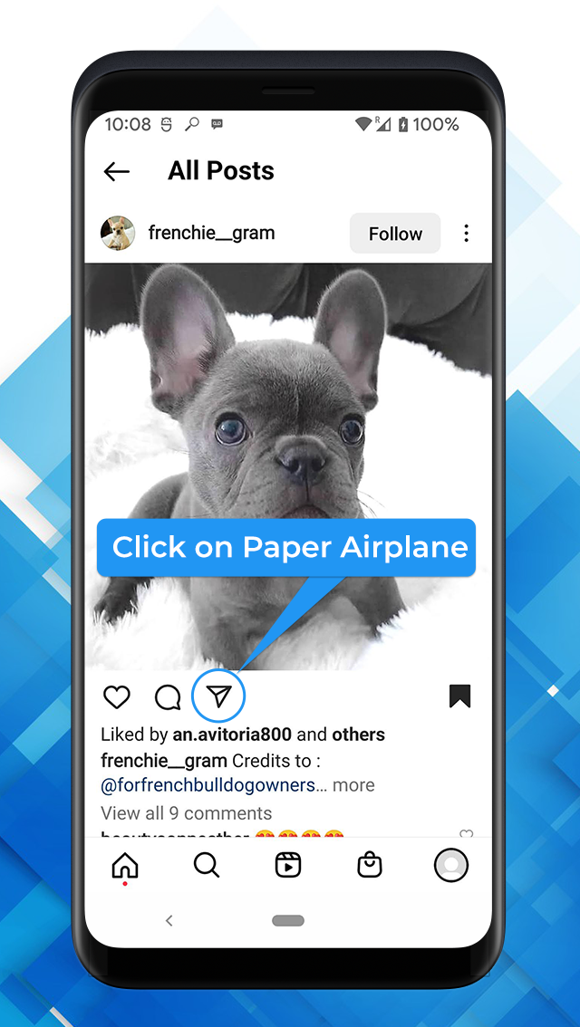 اسکرین شات 1 برنامه Repost - JaredCo