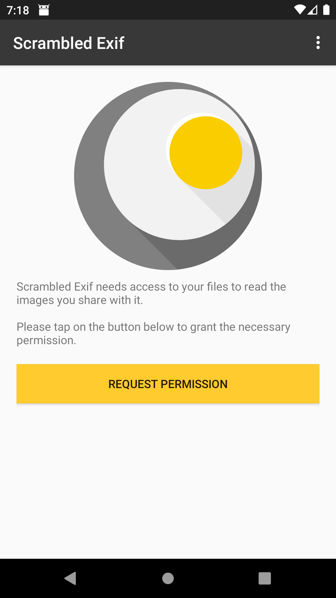 اسکرین شات 1 برنامه Scrambled Exif