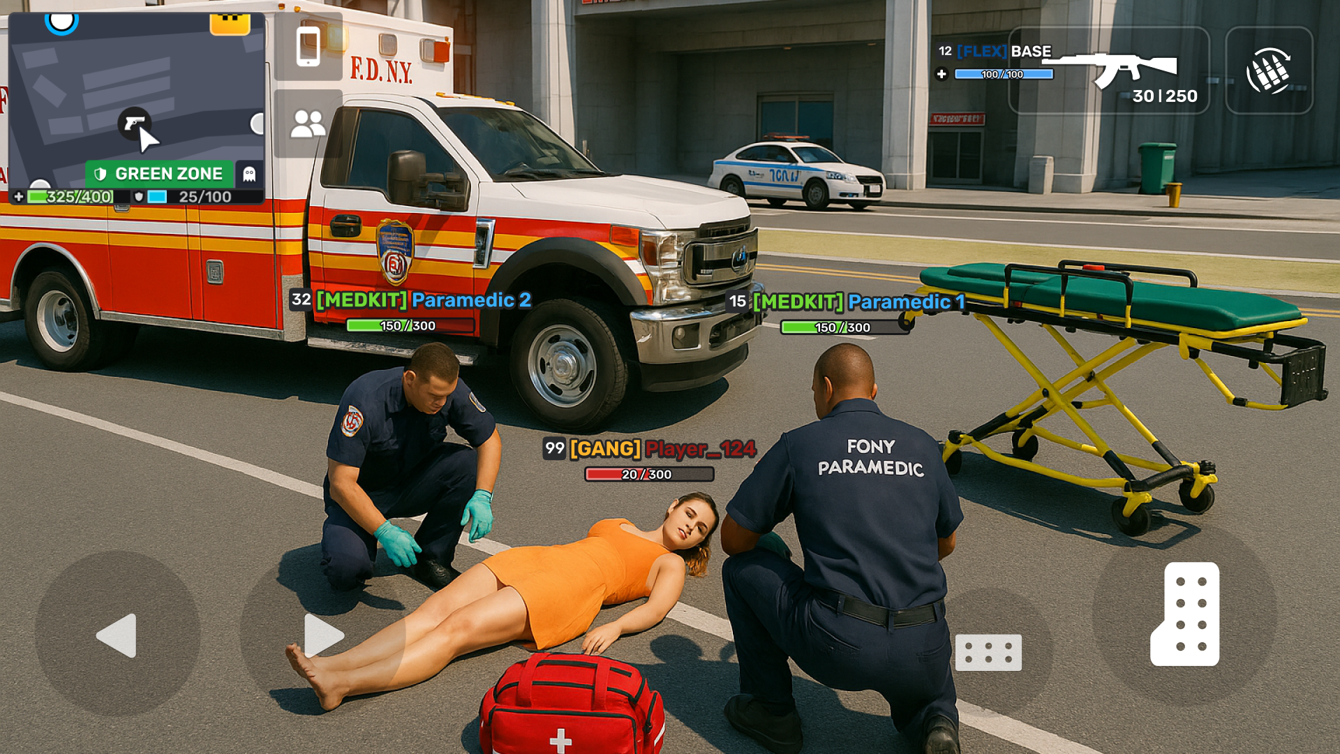 اسکرین شات 5 بازی Flex City: Online RP Car Game