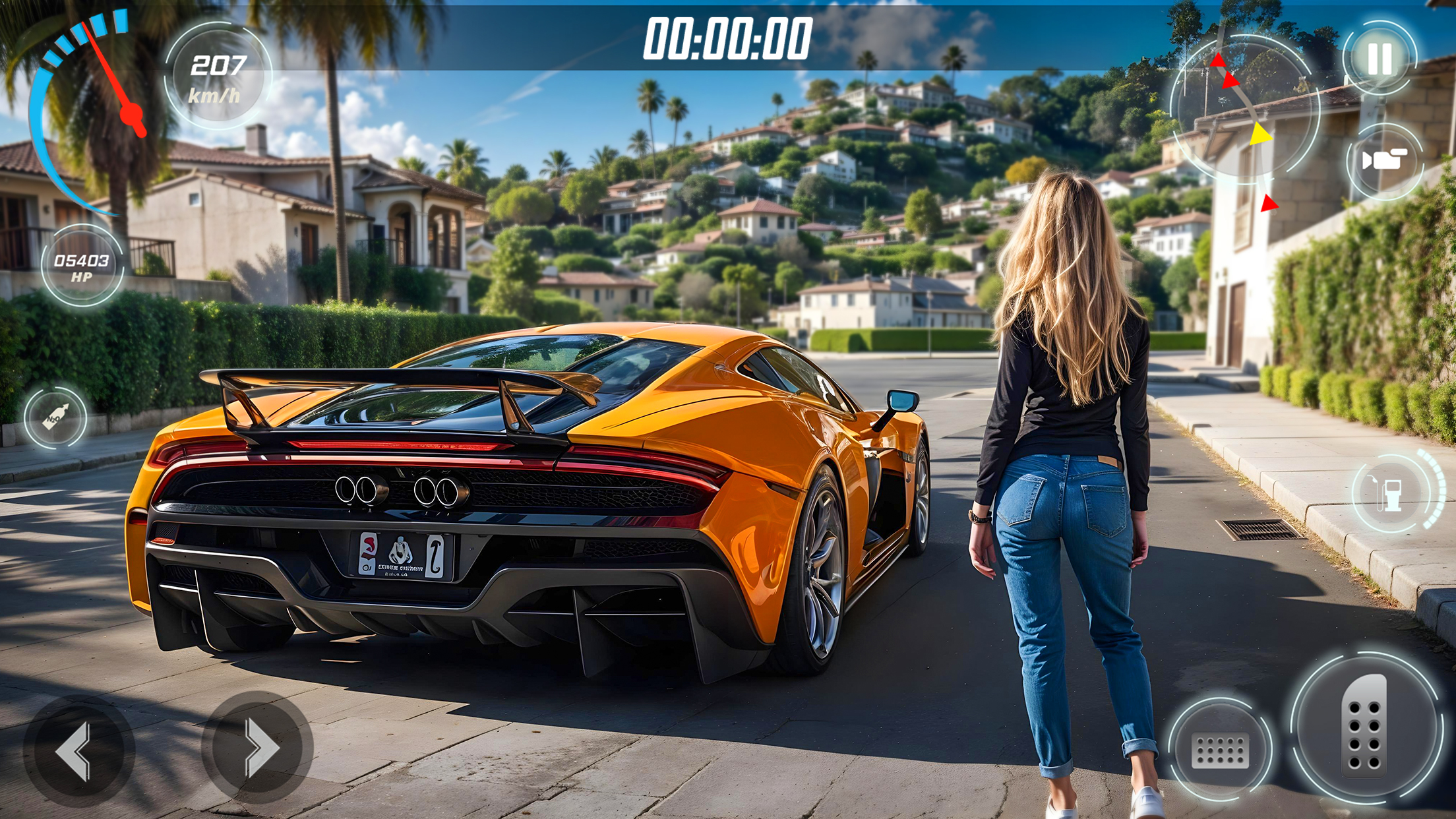 اسکرین شات 1 بازی Speed Car racing Simulator 3D