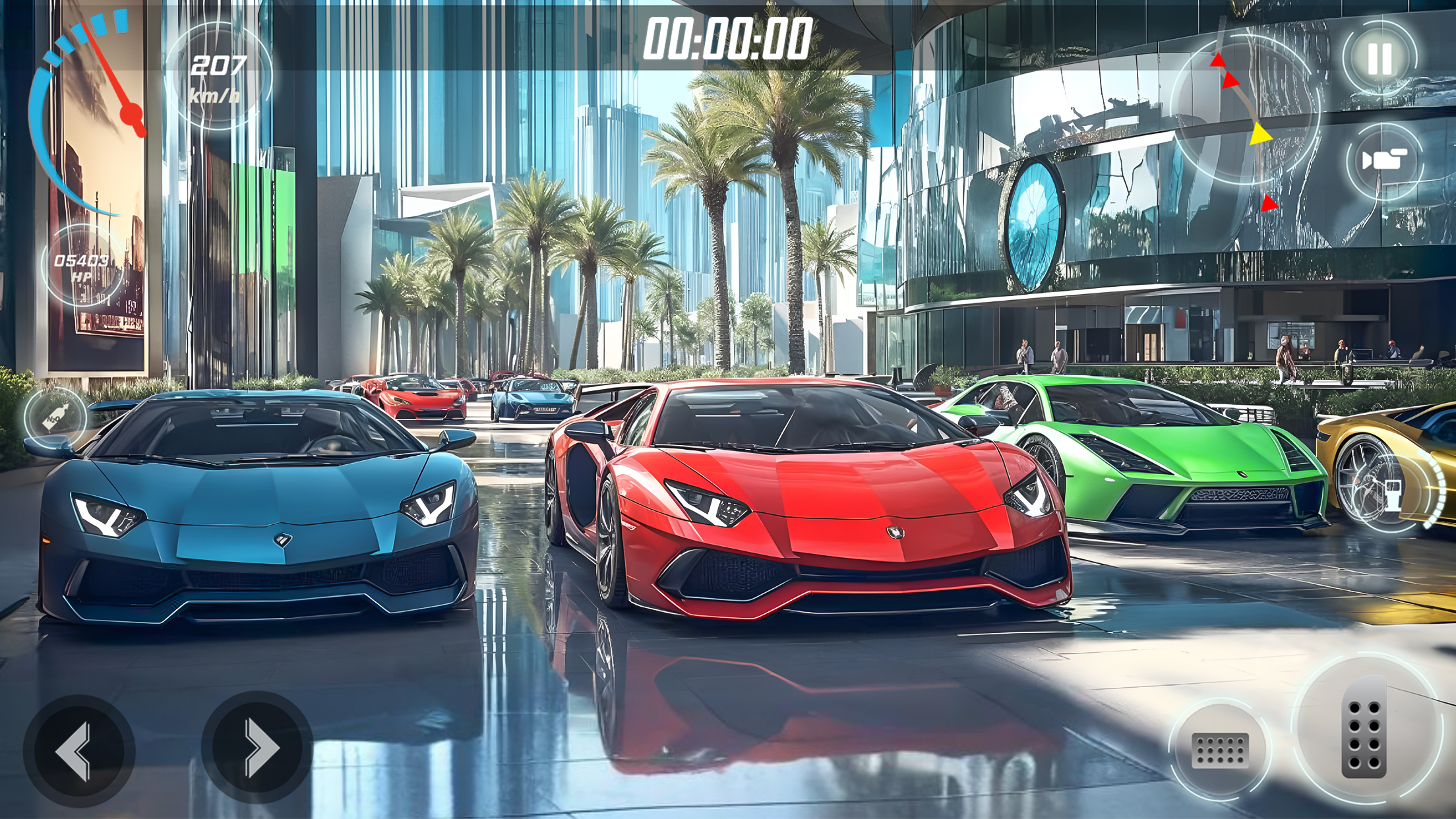 اسکرین شات 2 بازی Speed Car racing Simulator 3D