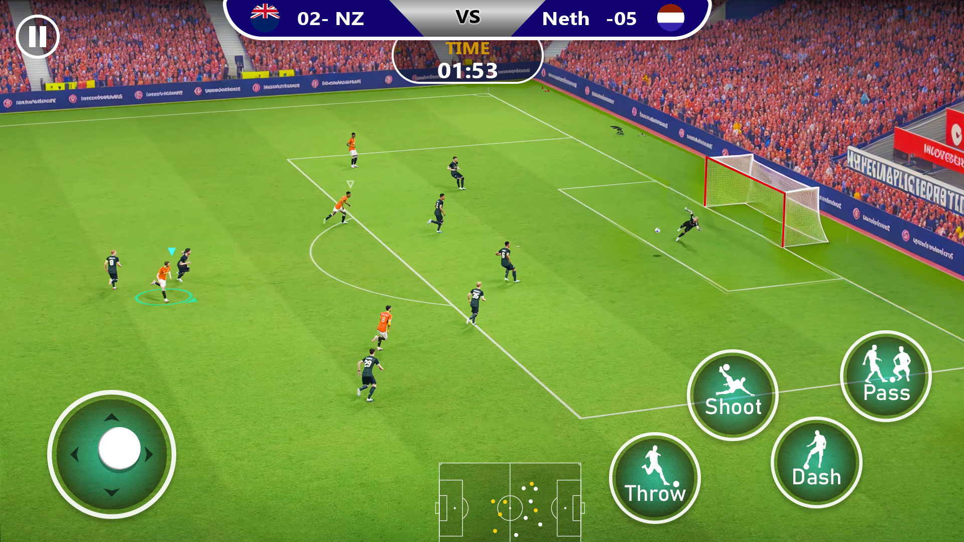 اسکرین شات 1 بازی Dream Football 2025 Soccer 3d