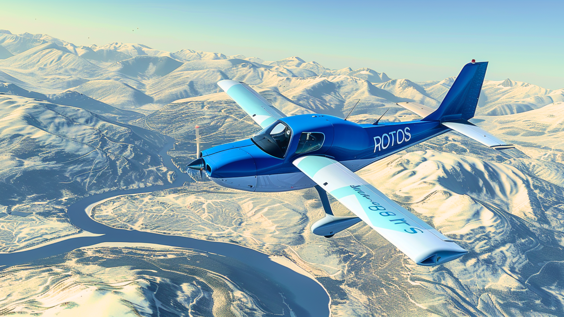 اسکرین شات 3 بازی Airplane Flying Simulator Game