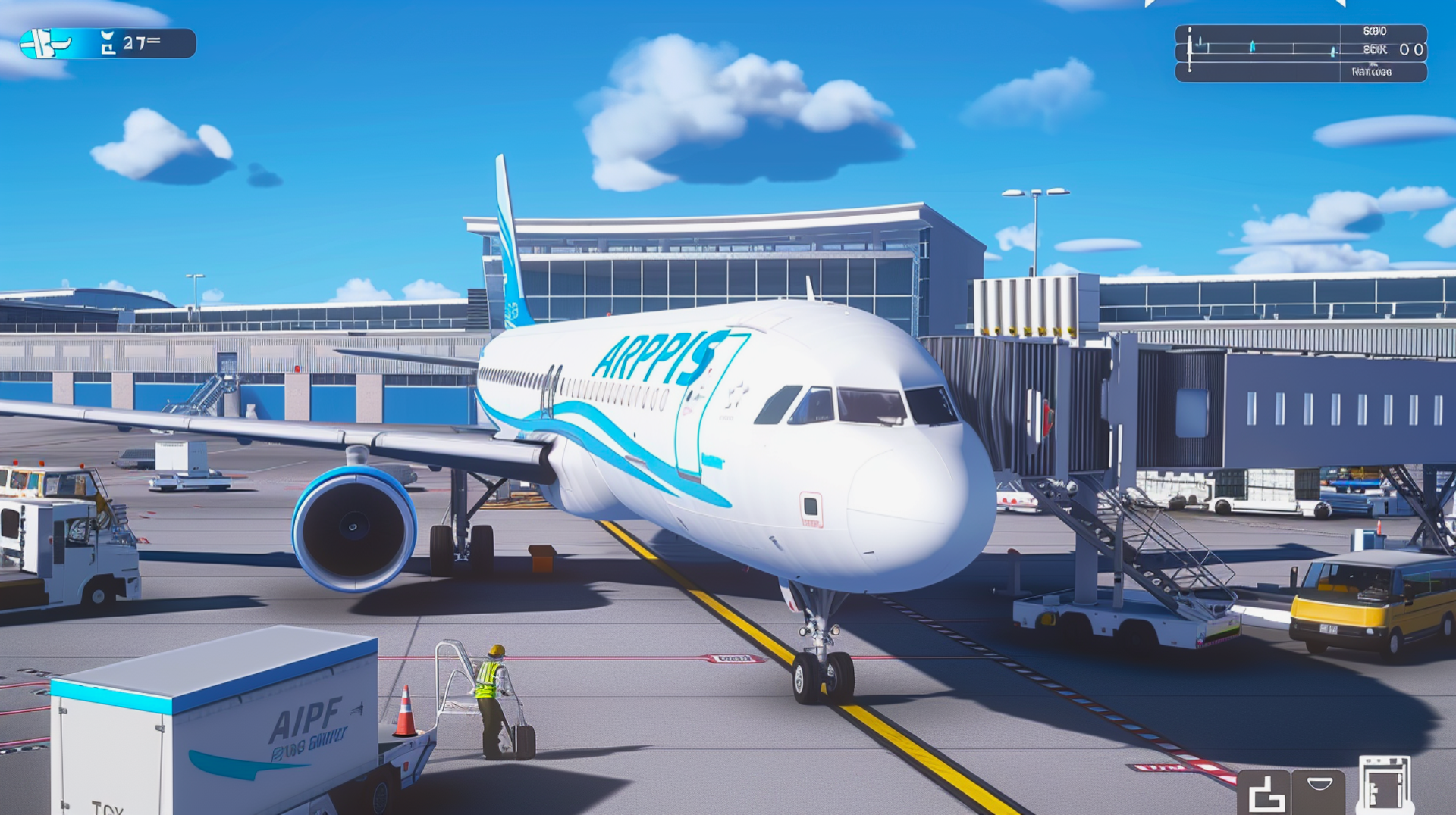 اسکرین شات 2 بازی Airplane Flying Simulator Game