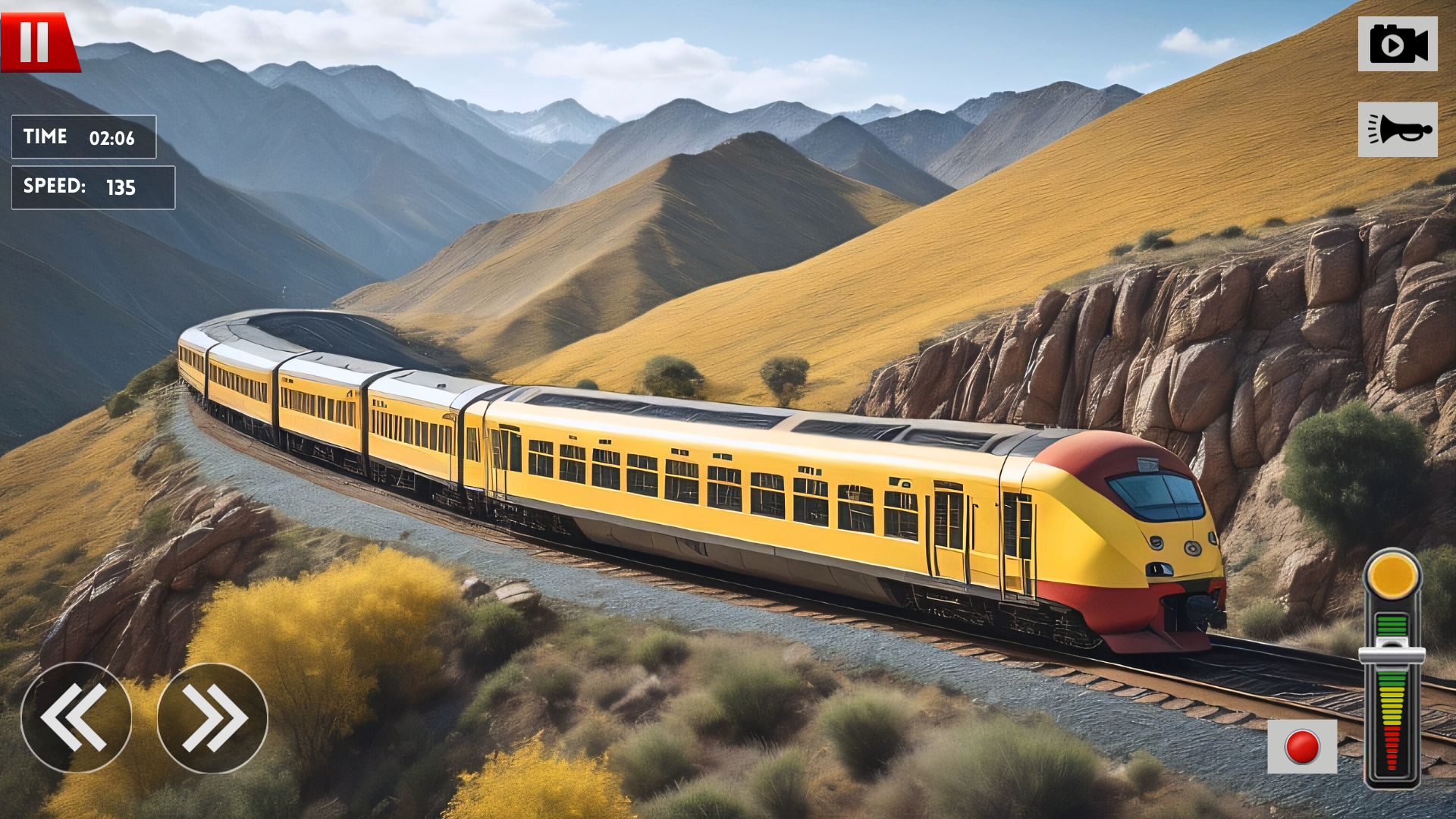 اسکرین شات 6 بازی Train Games 3d Train Driving