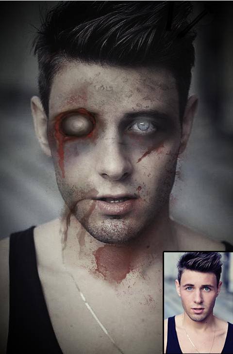 اسکرین شات 3 برنامه Horror Face Maker (Zombie)