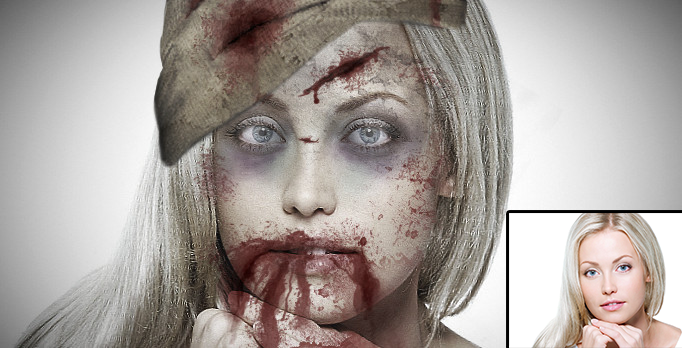 اسکرین شات 2 برنامه Horror Face Maker (Zombie)