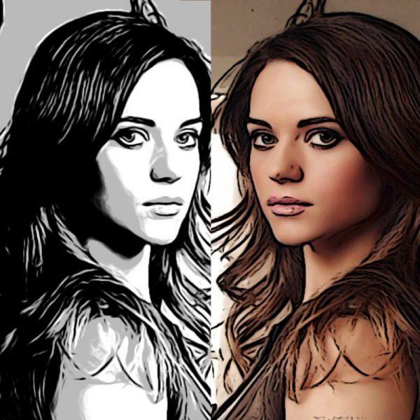 اسکرین شات 5 برنامه Photo Paint & Sketch Effect