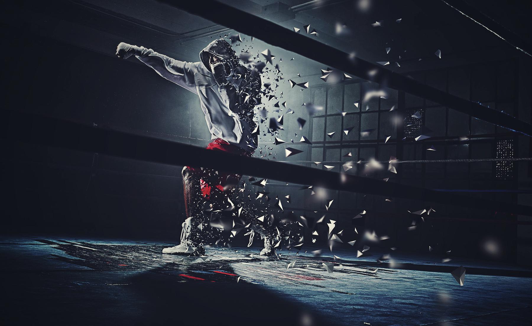 اسکرین شات 2 برنامه Photo Pixel Shattering Effect
