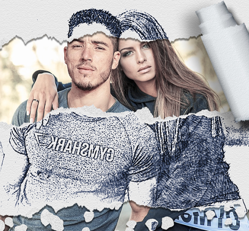 اسکرین شات 2 برنامه Photo Lab - Photo Masking & Sketch Effect