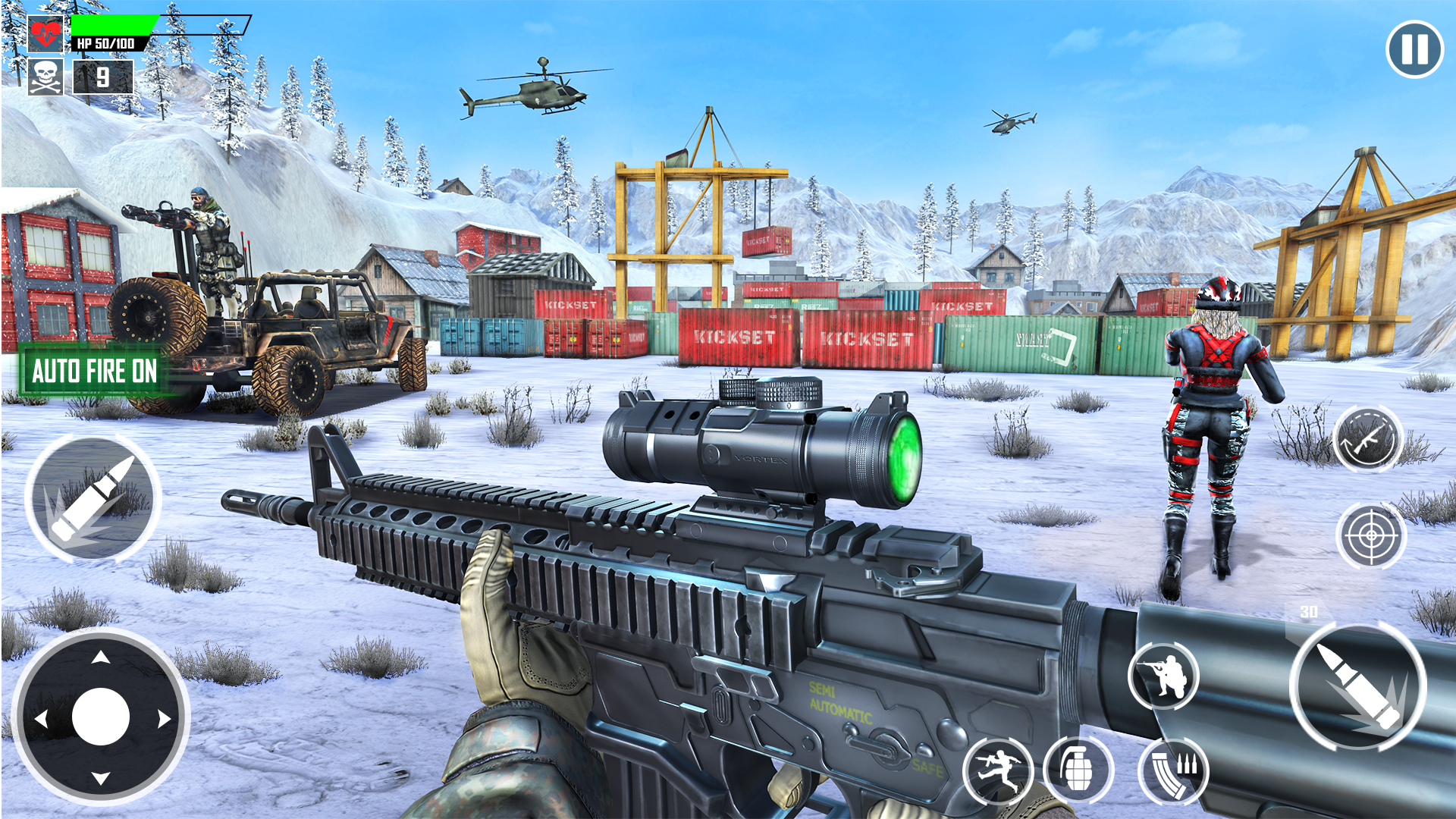 اسکرین شات 2 بازی FPS Shooting Games : Gun Games