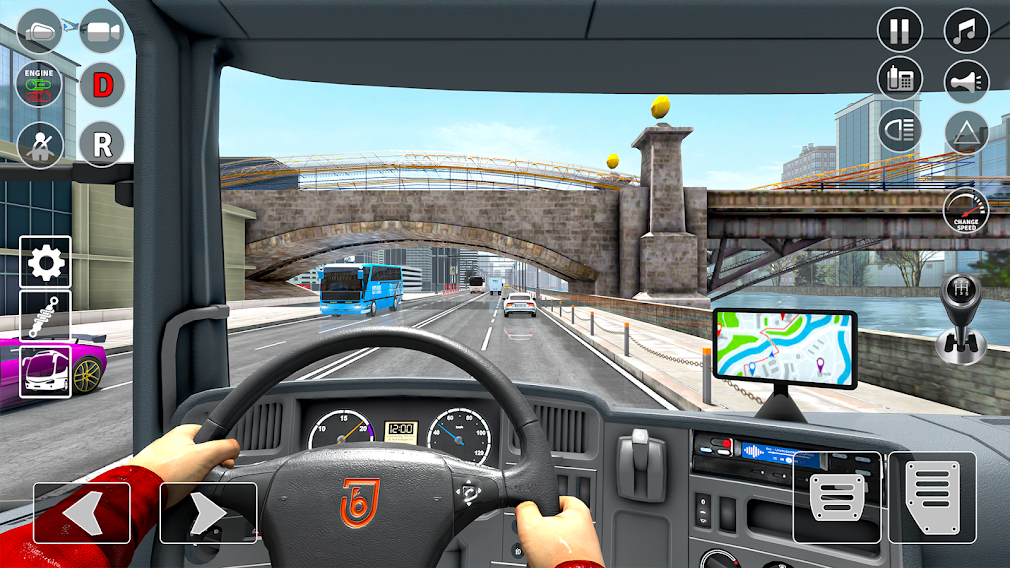 اسکرین شات 3 بازی Bus Simulator Bus Driving Game