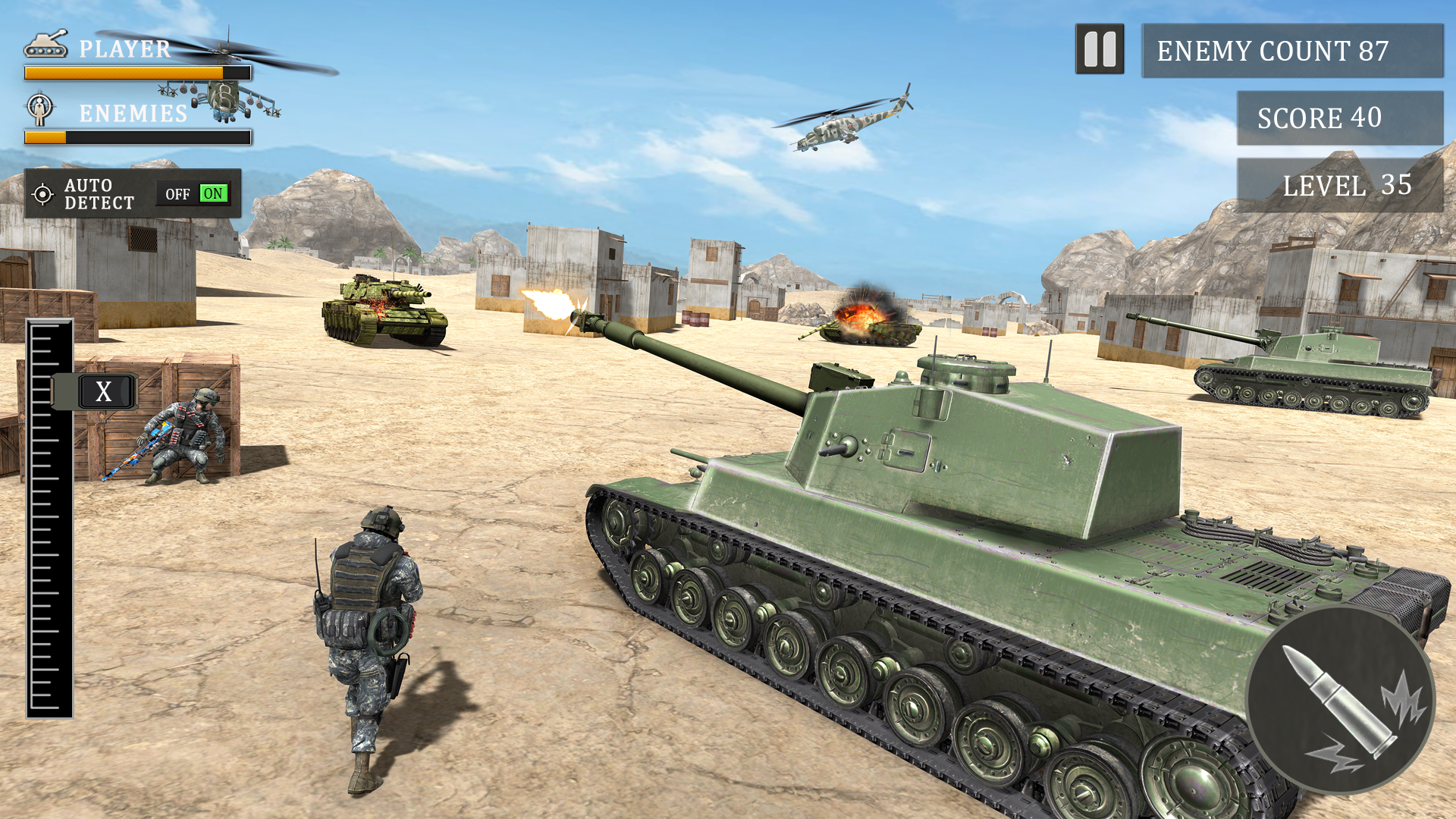 اسکرین شات 5 بازی Tank Fury: Battle of Steels