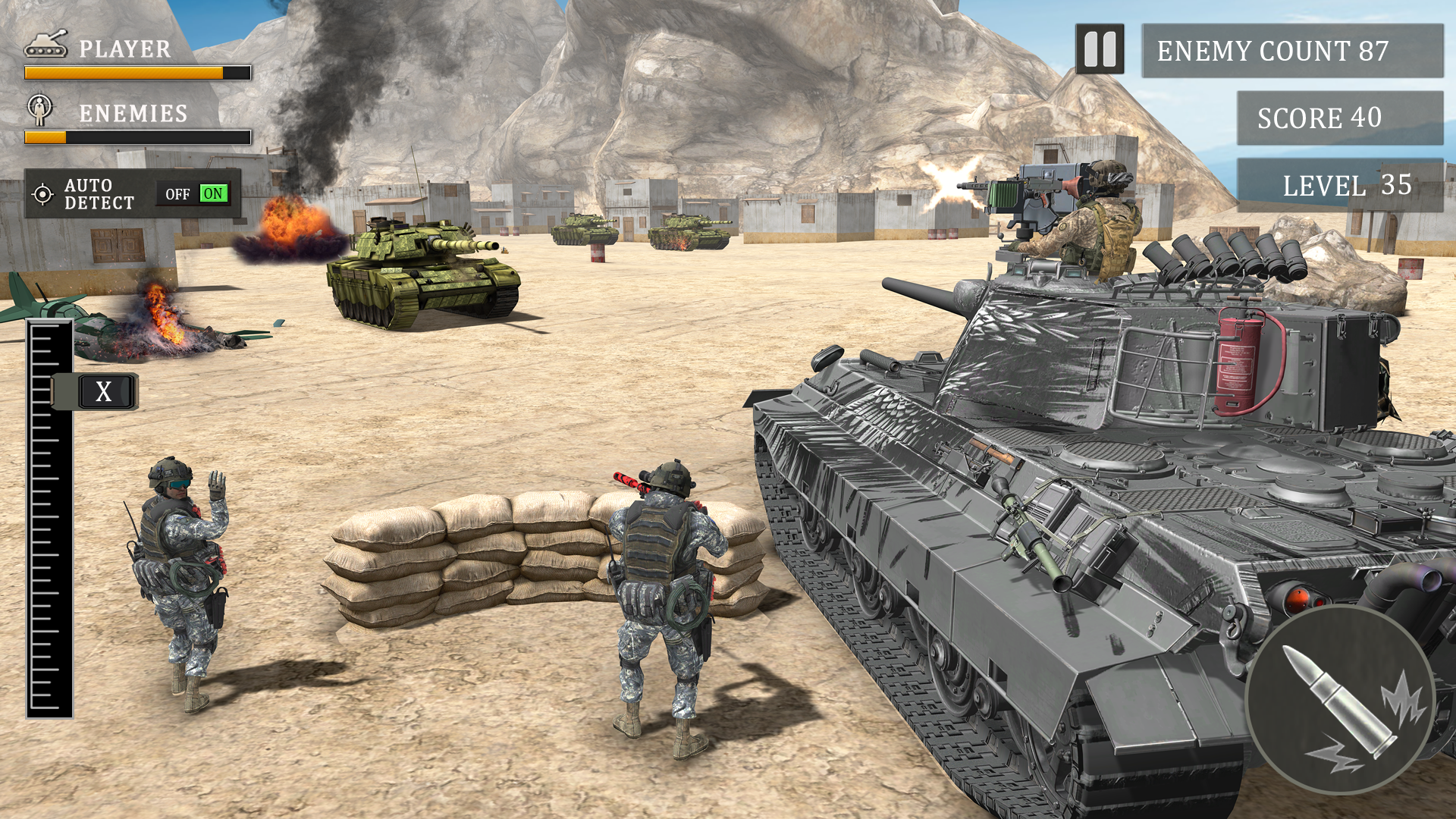اسکرین شات 1 بازی Tank Fury: Battle of Steels