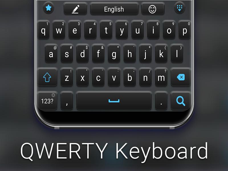 اسکرین شات 2 برنامه QWERTY Keyboard