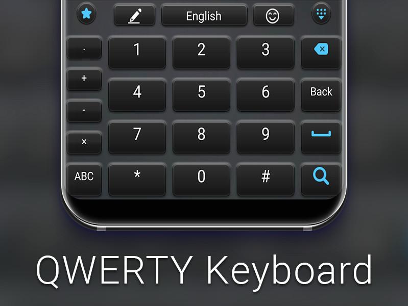 اسکرین شات 5 برنامه QWERTY Keyboard