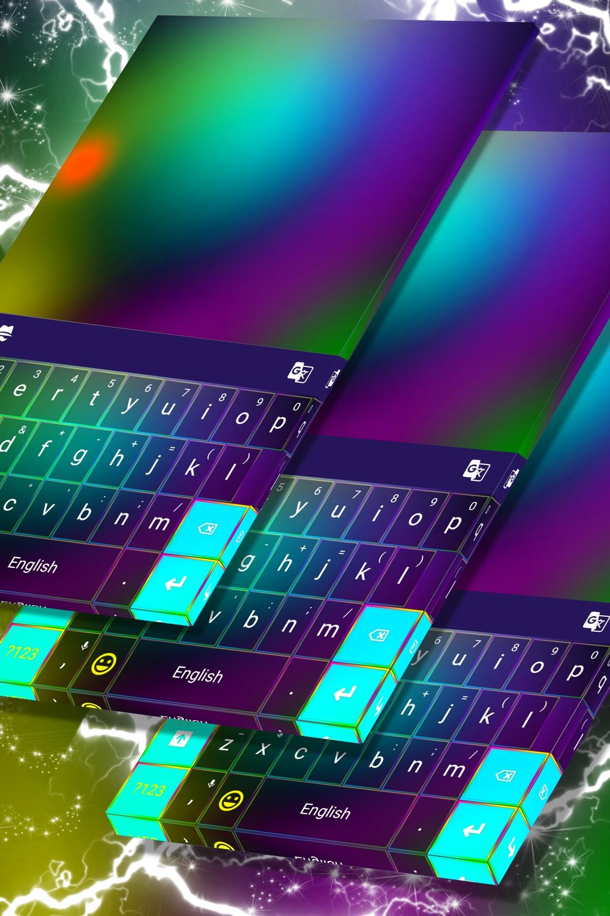 اسکرین شات 5 برنامه 2023 Keyboard Color Theme