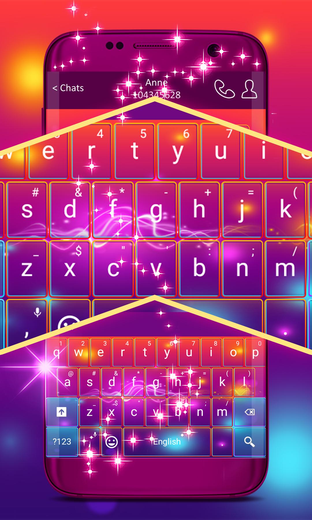 اسکرین شات 3 برنامه Keyboard Theme for Samsung