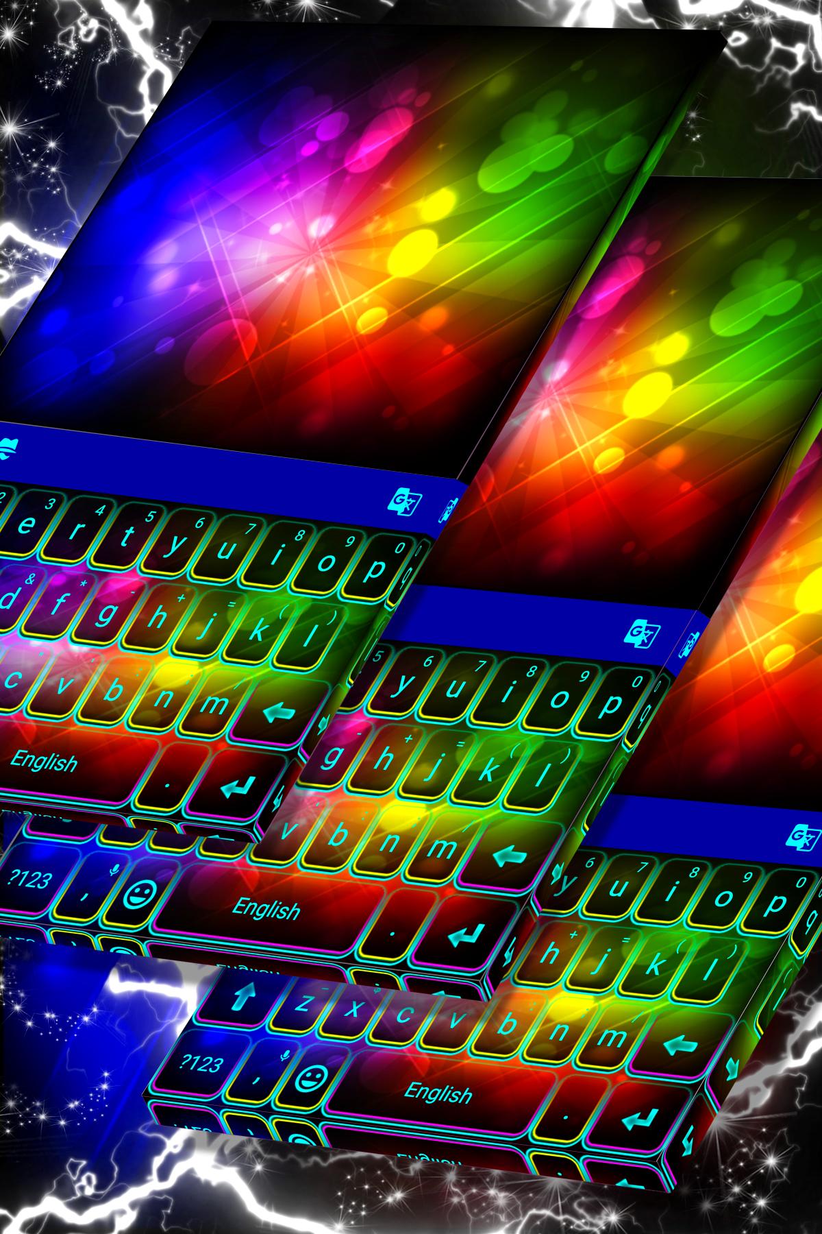 اسکرین شات 5 برنامه Color Theme Keyboard
