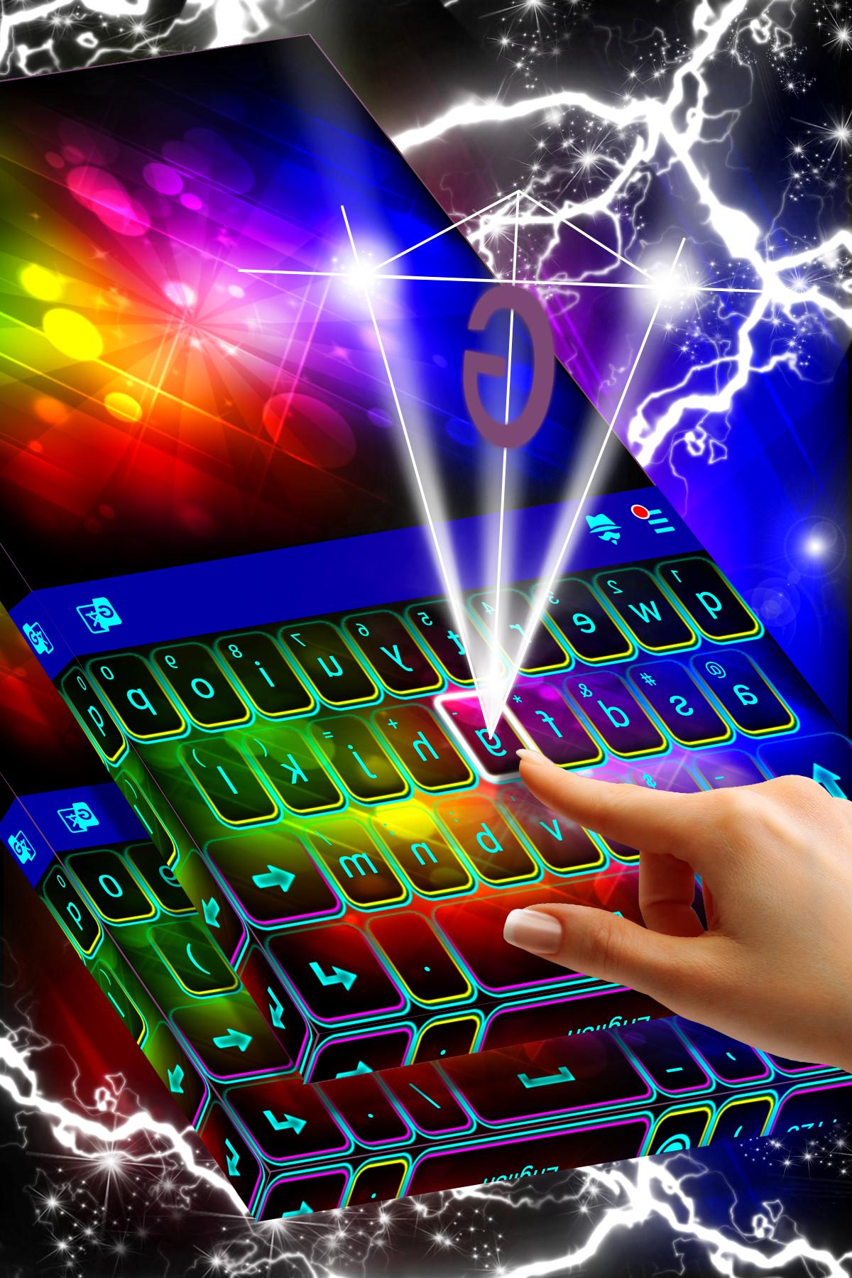 اسکرین شات 3 برنامه Color Theme Keyboard